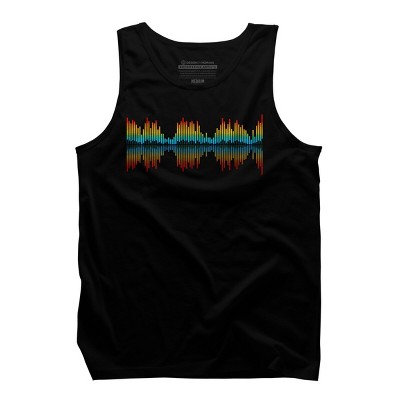 Men's Design By Humans Audio City By clingcling Tank Top