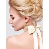 9 Pairs Boho Tassel Earrings Set | Golden & Silver Fringe Dangles for Women - 3 of 4