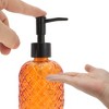 Unique Bargains Cylinder Argyle Soap Dispenser 1 Pc - 3 of 4