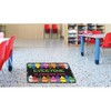 Ashley Productions® The Original Fun Mat™, Welcome Mat, 15.5" x 23.5", Everyone Crayons Composition - 3 of 4