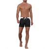 Lars Amadeus Men's Summer Surfing Contrast Color Drawstring Waist Beach Board Shorts - image 2 of 4