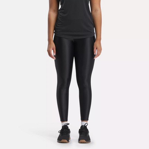 Reebok Lux Shine High-rise Leggings L Black : Target