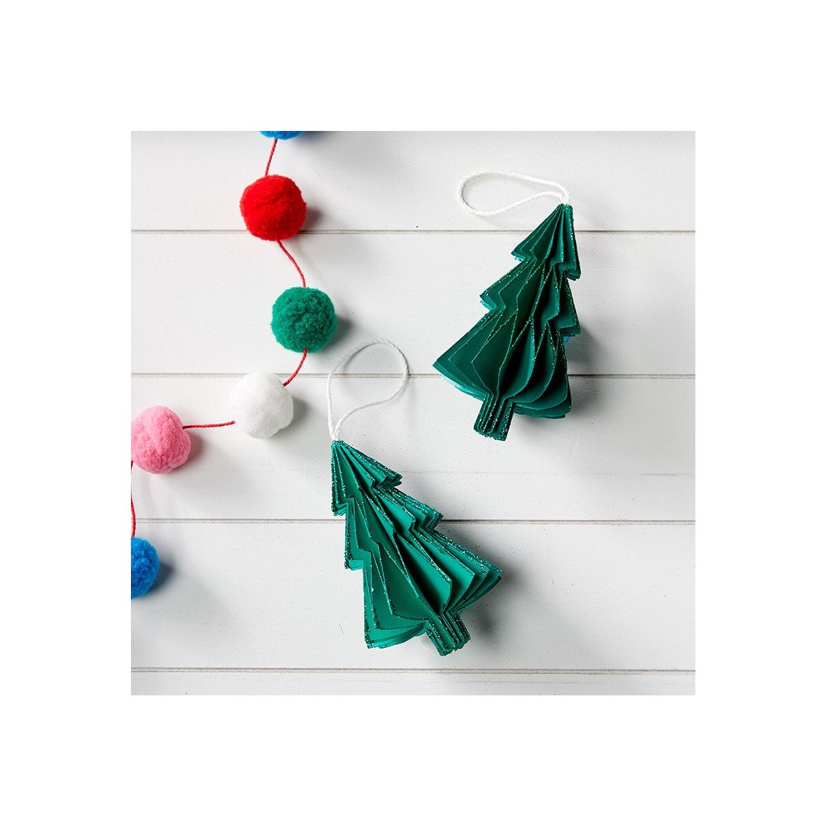 The Lakeside Collection Shaped Paper Ornaments Set of 2 - - thumbnail 5