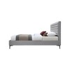 Meridian Furniture,Hunter Linen Textured Bed - 4 of 4
