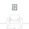 Creative Products Clover Graphic Botanical 12.73 x 15.73 Black Framed Canvas - 3 of 4