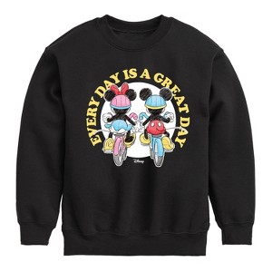 Boys' - Disney - Every Day Is A Great Day Graphic Long Sleeve Fleece Sweatshirt - 1 of 4