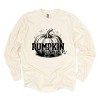 Simply Sage Market Pumpkin Season Sparkles Distressed Garment Dyed Long Sleeve - 2 of 4