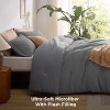 2-3 Pcs Waffle Comforter Set Soft and Breathable Bedding Comforter Set - 2 of 4