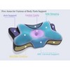 LISM Cervical Contour Neck Pillow for Pain Relief,Ergonomic Bed Pillows for Side Back Stomach Sleepers - 3 of 4