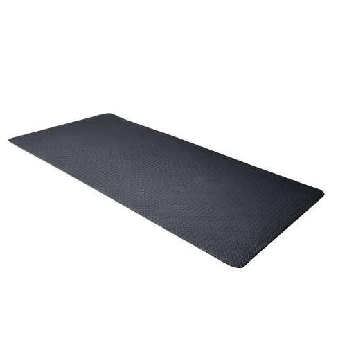 Cap Barbell Foam Diamond Plate Texture Gym Floor Mat - Black (6mm) : Target