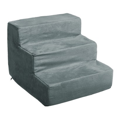 Pet Adobe High-Density Foam Pet Stairs - Gray