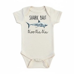 Shark Bait Newborn Baby Onesie® Bodysuit GS1 - 1 of 4