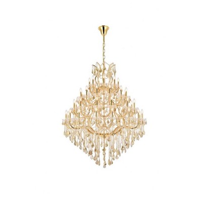 Elegant Lighting Maria Theresa 49 - Light Chandelier in  Gold