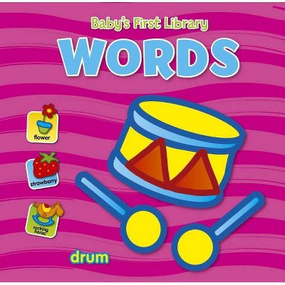  Baby's First Library - Words - by  Yoyo Books Yoyo Books (Board Book) 
