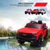 Kids Ride on Truck，12V Electric Ride on Car，Electric Vehicle with Remote Control, MP3/Bluetooth, Spring Suspension, LED Light - 4 of 4