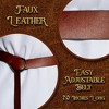 Underwraps Medieval Brown Faux Leather Belt Adult Costume Accessory - 3 of 4