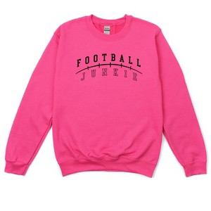 Simply Sage Market Women's Football Junkie Gildan Sweatshirt - 1 of 2