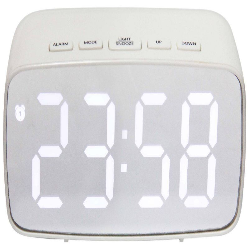 4.75"x2" Digital Alarm Clock - Infinity Instruments, 1 of 5