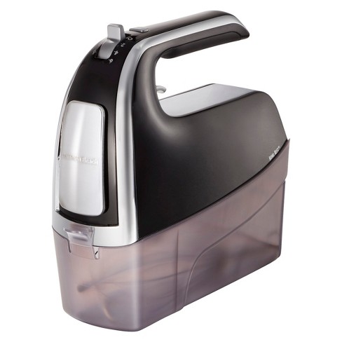 Hamilton Beach Professional 7-Speed Black Hand Mixer with