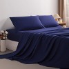 3/4 Pieces Brushed Microfiber Bed Sheet Set, 1800 Super Soft and Cozy Sheet Set - NTBAY - 4 of 4