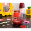 Silver Buffalo Friends "You're My Lobster" Teardrop Stemless Wine Glass | Holds 20 Ounces - 2 of 4