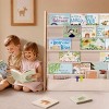 GOTGELIF Kids 4-Tier/5-Tier Bookshelf Organizer - Solid Wood, Compact Bookcase, Open Shelves - 2 of 4