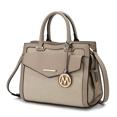 MKF Collection Alyssa Multi-Compartment Satchel Women’s Bag by Mia K
