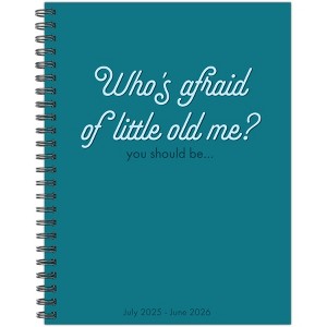 Willow Creek Press Who'S Afraid Academic July 2025 - June 2026 6.5"x8.5" Weekly Monthly Softcover Planner - 1 of 4