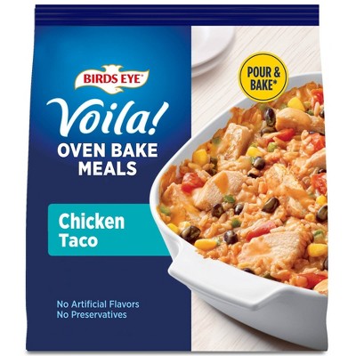 Birds Eye Voila Chicken Taco Frozen Oven Baked Meals - 35oz