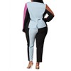 Women's Colorblock Pant Suit - L'ATISTE - 2 of 4