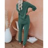Imily Bela Women's 2-Piece Sweatsuit Set - Cozy Matching Outfit with Long Sleeve Pullover and Drawstring Sweatpants - 3 of 4
