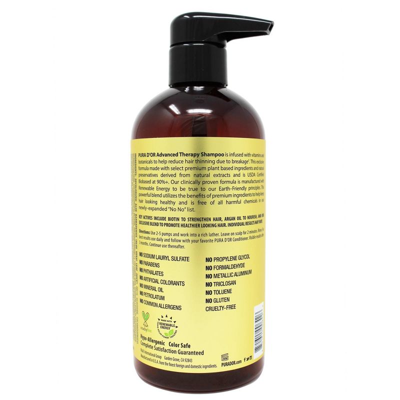 Pura d'or Advanced Therapy Shampoo, 3 of 7