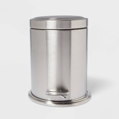 Stepcan Wastebasket Brushed Nickel - Threshold™