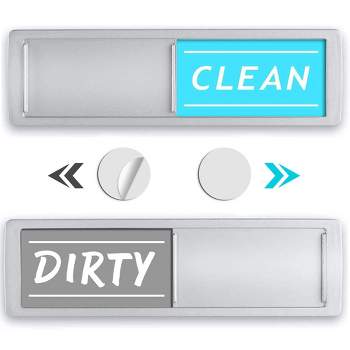 2pcs Dirty Clean Dishwasher Magnet, Refrigerator Sign Magnet, Black - On  Sale - Bed Bath & Beyond - 38197017