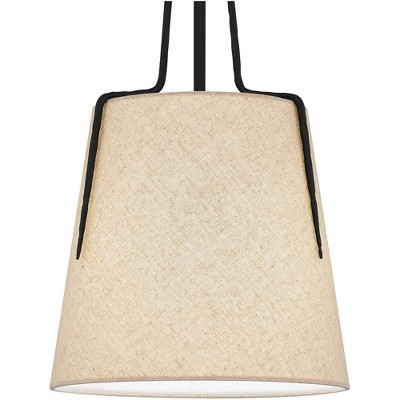 Leona Matte Black Glass LED Mini Pendant Light
