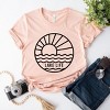 Simply Sage Market Lake Life Circle Short Sleeve Tee - S - Blush - 3 of 4