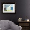 Trademark Fine Art - Edward Hopper Rooms by the Sea Matted Framed Art - 2 of 4