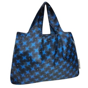Wrapables Large Foldable Tote Nylon Reusable Grocery Bags - 1 of 4