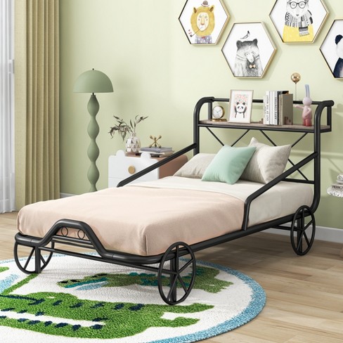 Twin size car bed frame sale