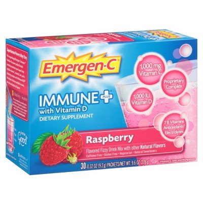 Emergen-C® Immune+® Dietary Supplement Powder Drink Mix With Vitamin D ...