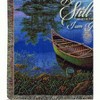 Manual Woodworks and Weavers Cotton Blend Throw – Moonlight Bay Nature-Inspired Tapestry 50 × 60 - 3 of 3