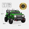 Best Choice Products Kids 24V 2-Seater Electric Ride-On Car Truck w/ Parent Control, Bluetooth, LED Lights - 2 of 4