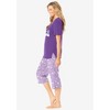 Dreams & Co. 2-Piece Capri PJ Set - 4 of 4