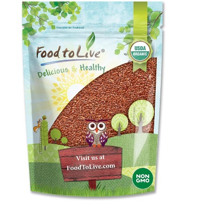 Organic Brown Flax Seeds - by Food To Live