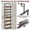 MOEPISY Over the Door Pantry Organizer, 8-Tier Door Spice Rack Organizer Pantry - 4 of 4