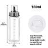 Unique Bargains Kitchen Cooking Stainless Steel Spout Accurate Pour Drip-Free Dispenser Bottle with ML Marks - 3 of 4
