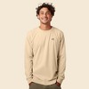 Dalix UFO Embroidered Cotton Classic Fit Long Sleeve Crewneck Tee Shirt Mens - 2 of 4