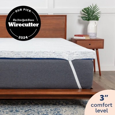 Mattress Topper - 3 Inch - Breathable Memory Foam - Select High Density by Viscosoft
