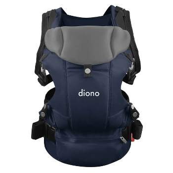 Diono Carus Essentials 3-in-1 Baby Carrier, Front & Back Carry, Newborn, Toddler up to 33 lb / 15 kg