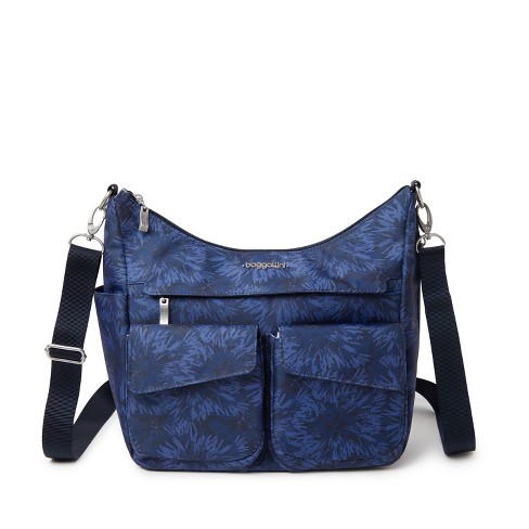 Baggallini Go Bagg Crossbody Bag With Rfid Wristlet - French Navy : Target